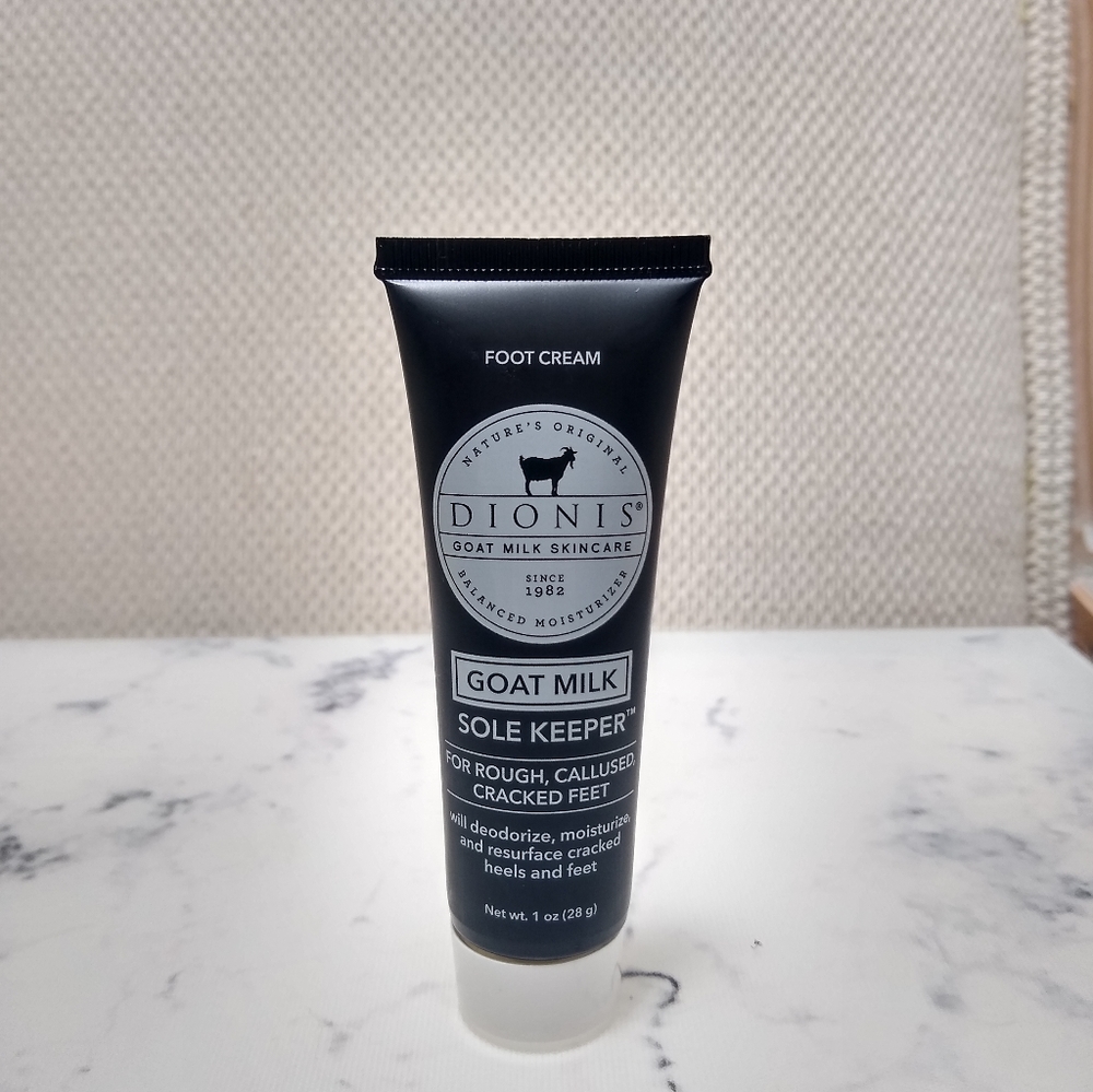 Dionis Goat Milk Sole Keeper Foot Care Treatment Travel Size 1 Oz
